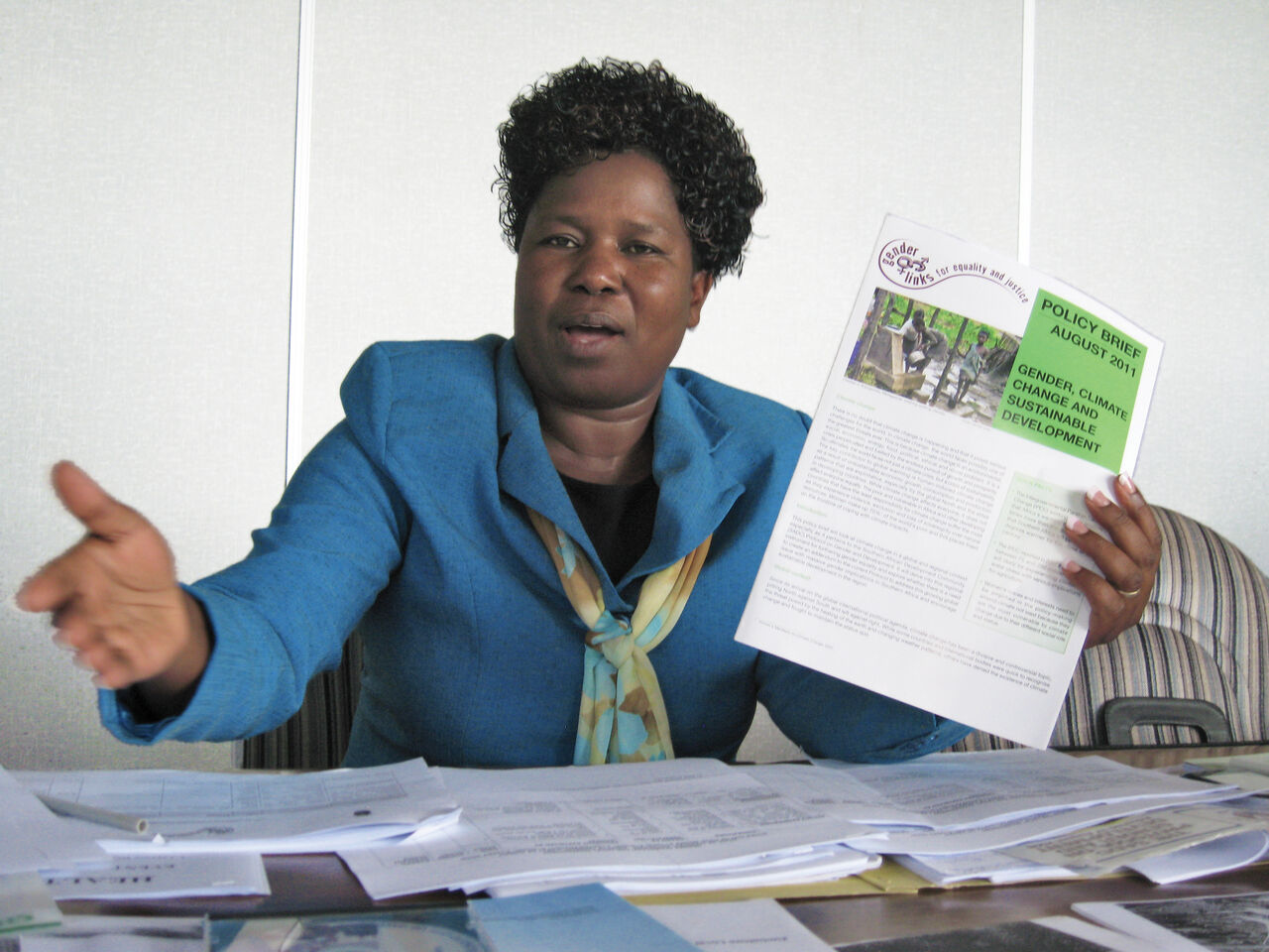 Taking gender and climate change to heart unity jaji