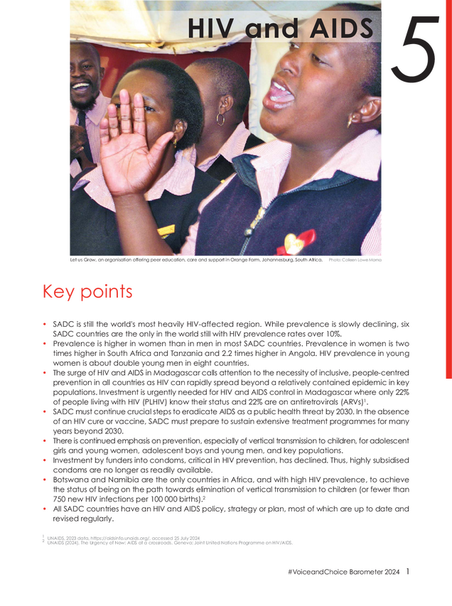 2024 Barometer Chapter 5 HIV&AIDS