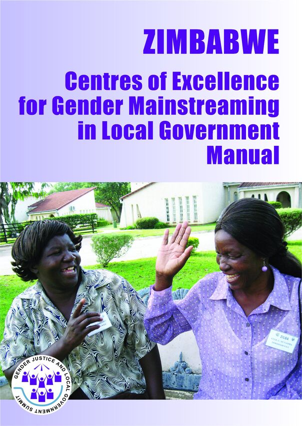 2010 Zimbabwe COEs for Gender Mainstreaming manual