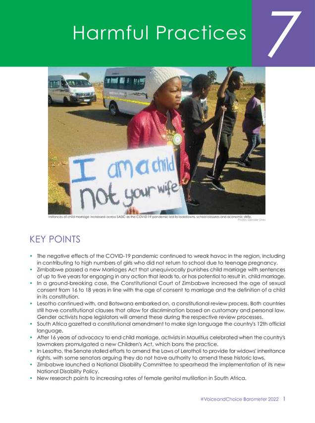 2022 Barometer Chapter 7 Harmful Practices