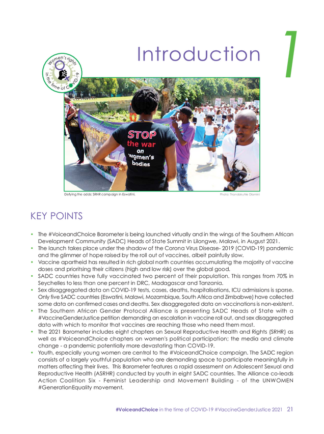 2021 Barometer Chapter 1 Introduction