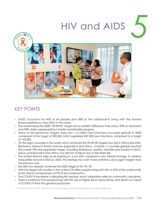 2021 Barometer Chapter 5 HIV&AIDS