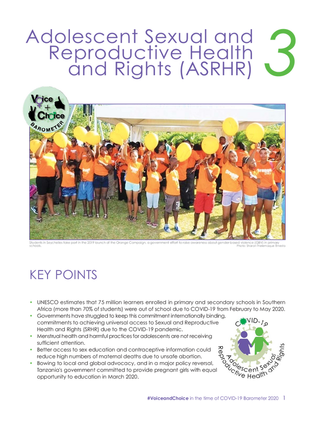 2020 Barometer Chapter 3 ASRHR