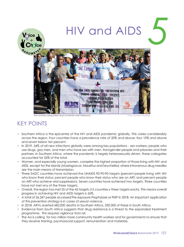 2019 Barometer Chapter 5 HIV & AIDS