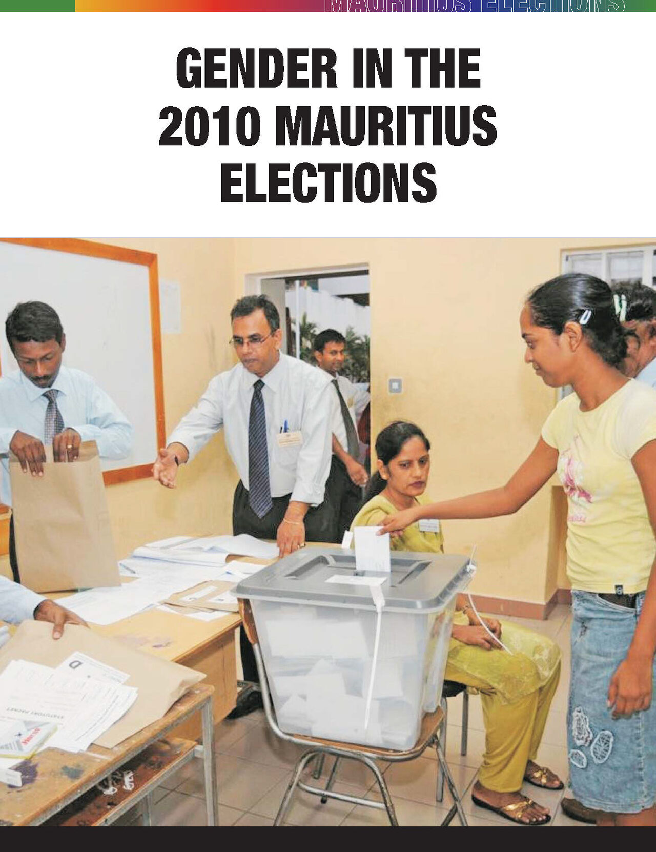 1 2010 Gender in the elections Mauritius cover