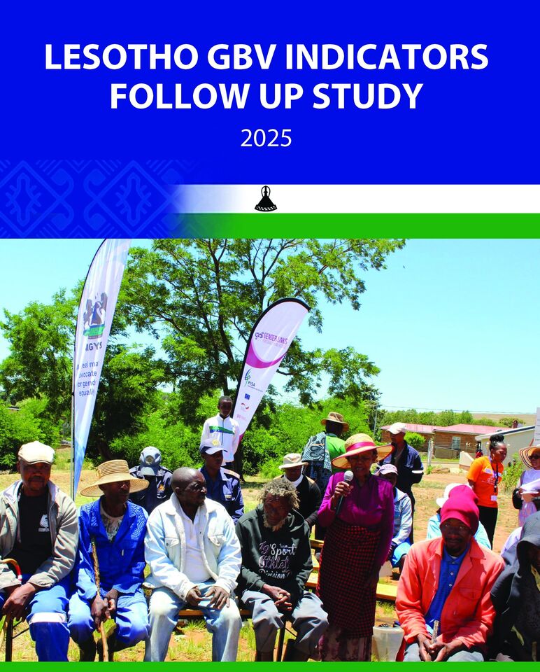 Lesotho GBV Indicators Follow Up Study 2025 cover