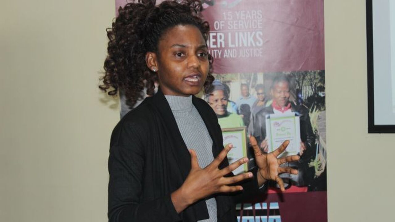 SRHR Africa Trust rep presenting the key provisions and gaps in policies and legislation Gaborone Botswana km 700x0 crop 80