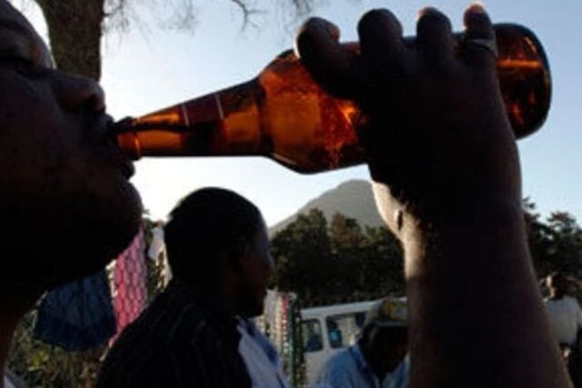 When the bottles break us