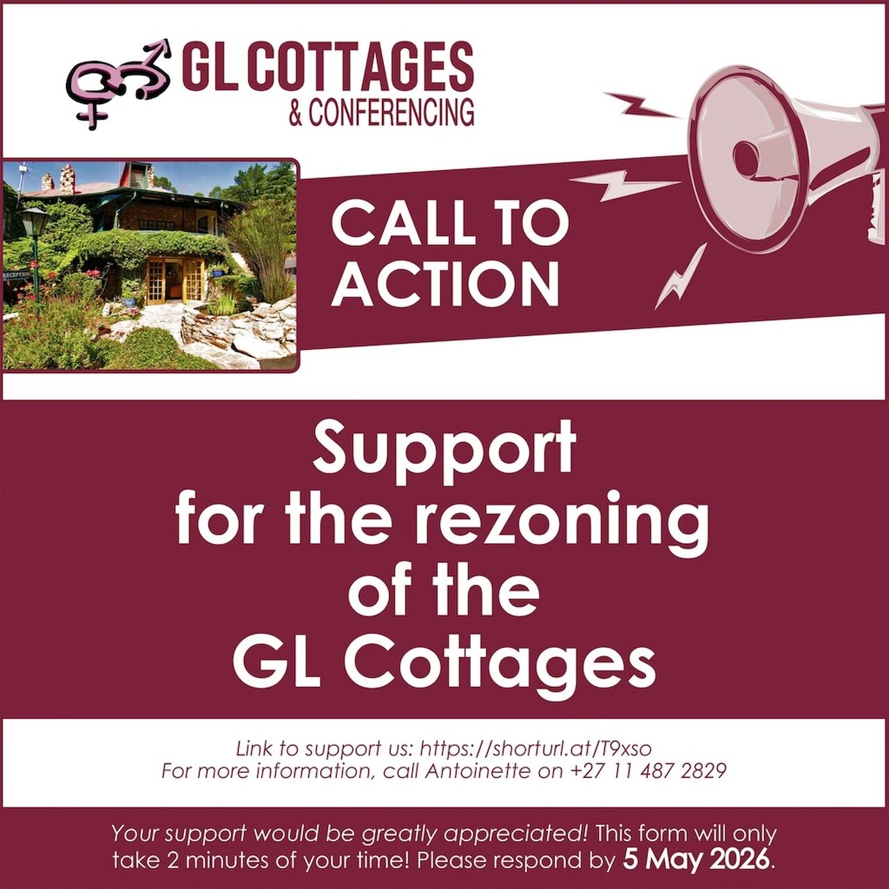 Call for GL Cottages