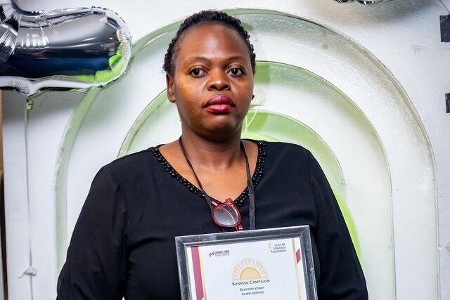 Sunrise runner up Adeleth Valoyi