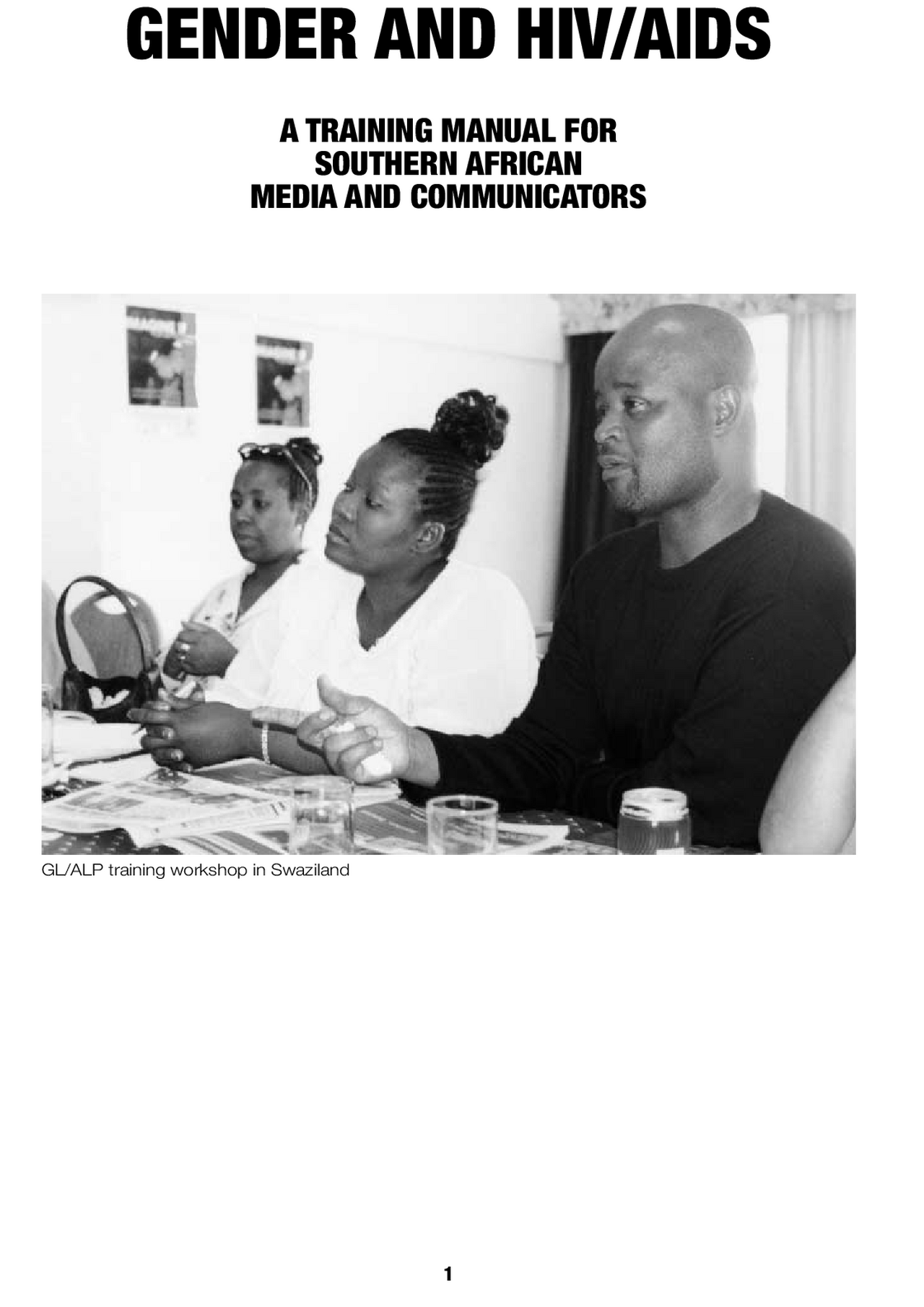 Gender and HIV AIDS A training manual