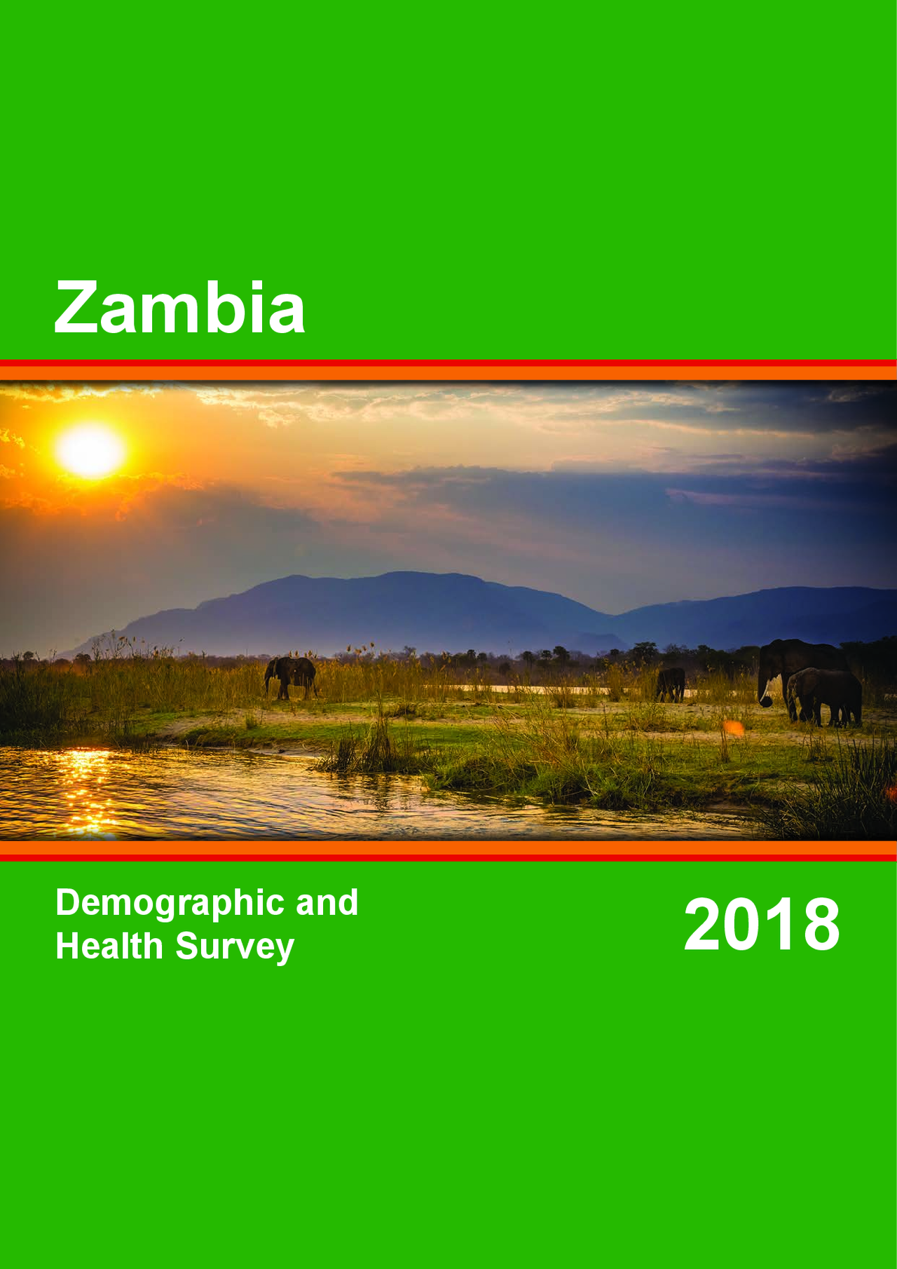 Zambia: Demographic and Health Survey, 2018