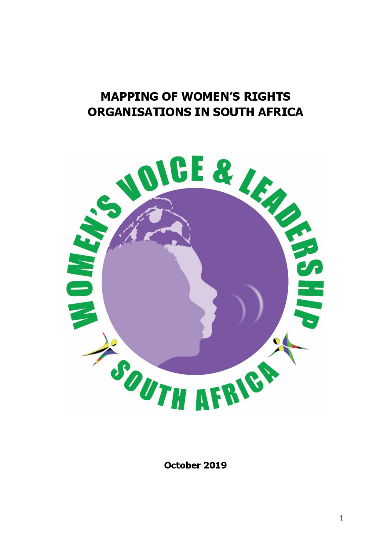 Mapping of Women's Rights Organisations in South Africa, October 2019