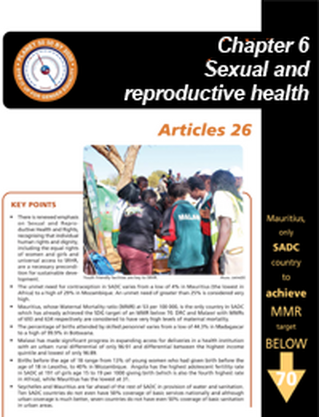 Sexual & reproductive rights - SADC Barometer 2017