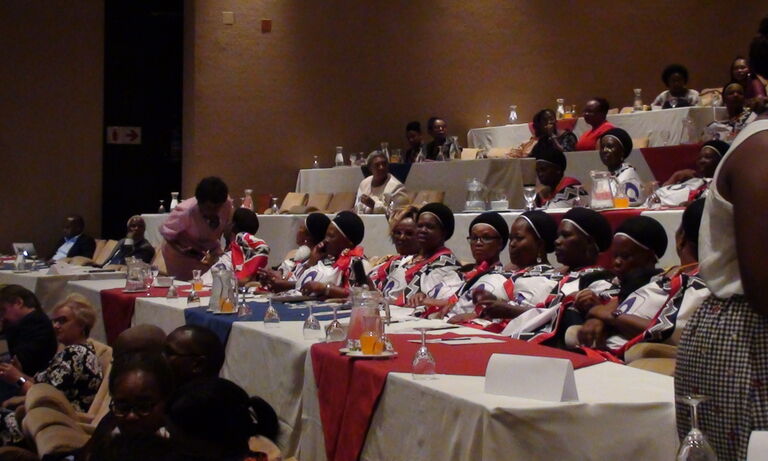 “Leave no woman behind in political decision making"