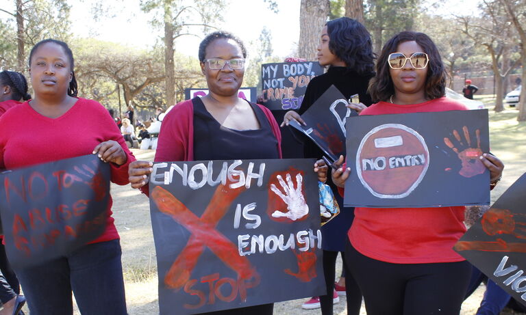 SA: #TotalShutDown Women's March