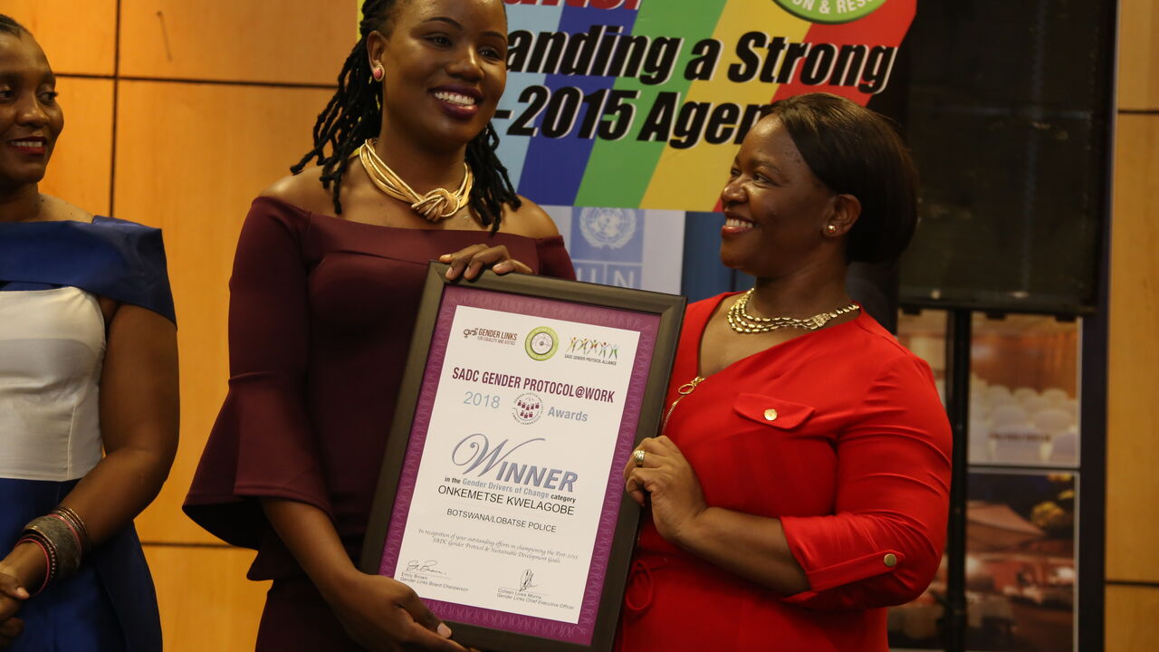 Onkemtse Kwelagobe Winner Leadership Category