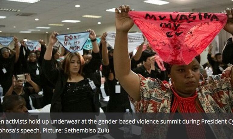 South Africa: Mr President: Walk the talk against GBV