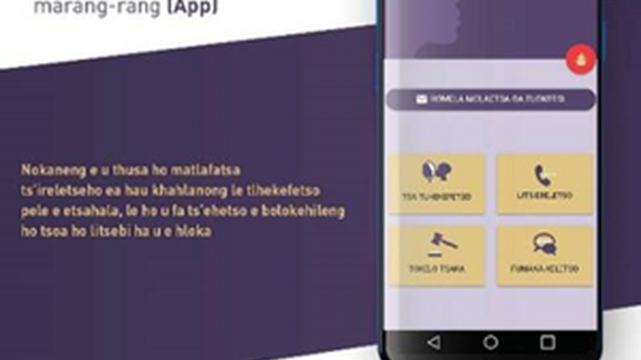 Nokaneng app Lesotho