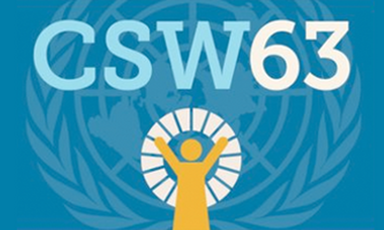 CSW63; Prioritised social protection for women