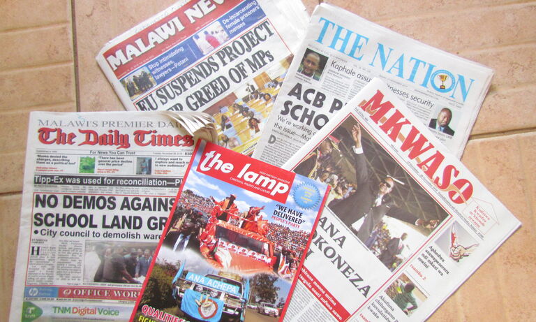 Malawi : Media's role in addressing GBV and SRHR