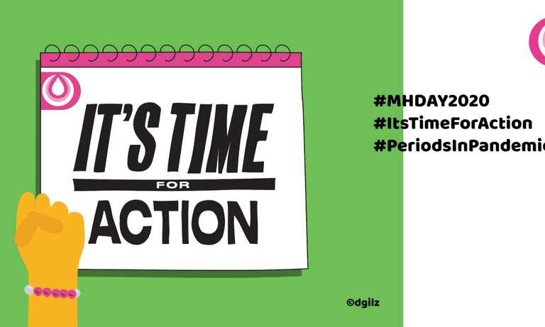 Periods do not stop for pandemics