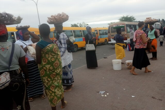 I story COVID -19 in the streets on Dar es Salaam