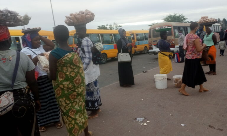 I story COVID -19 in the streets on Dar es Salaam