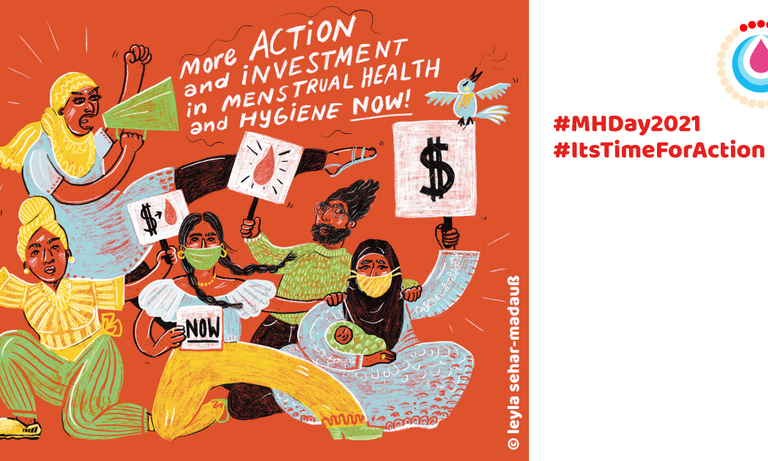 More action & investment in menstrual health & hygiene