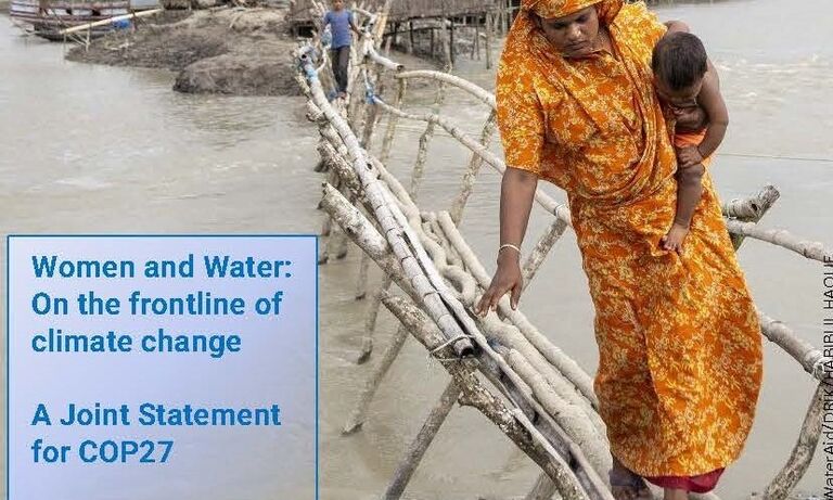 Women and Water: On the frontline of climate change #COP27