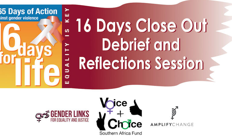 16 Days: Debrief and reflections, 11 Dec