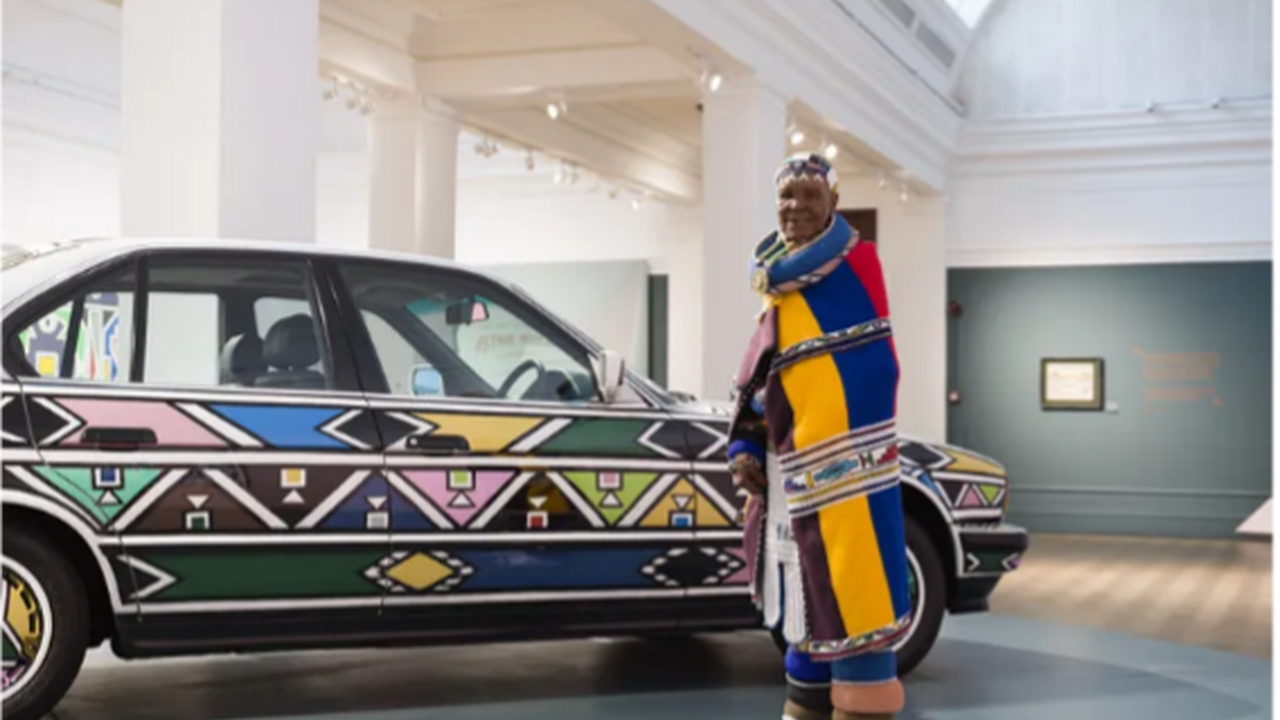 Esther Mahlangu BMW