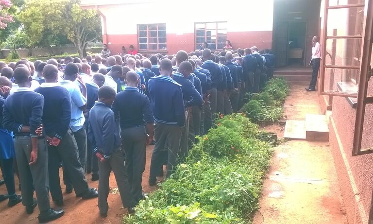 GBV information in schools through a peer education programme