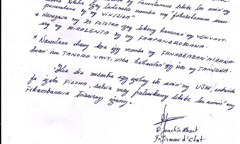 FOMBA FANDRINDRANA FITERAHANA