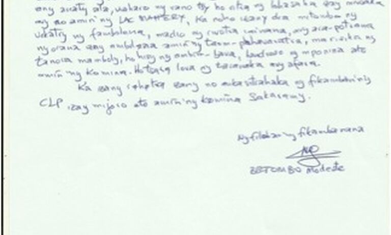 FIAROVANA FARIHY SY TONTOLO IANANANA