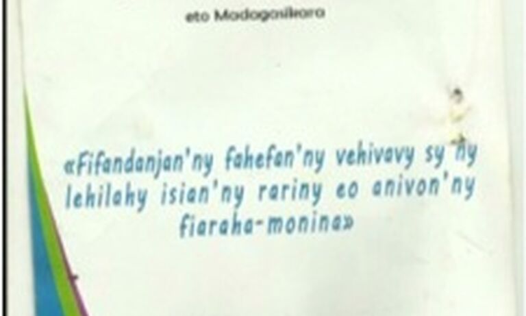 NY VEHIVAVY SY NY FIFIDIANANA KAOMINALY