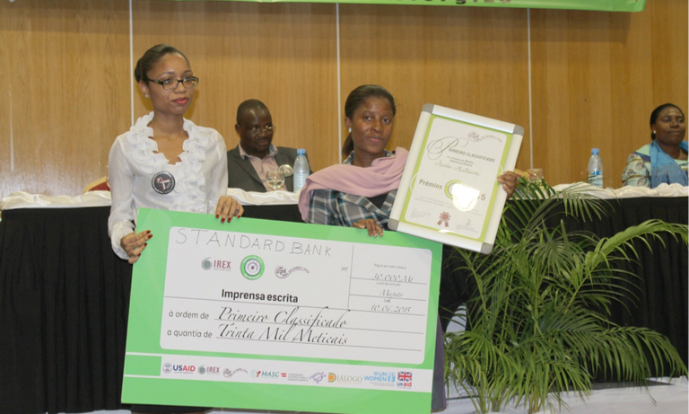 Mozambique: Premiados da Cimeira demonstram-se alegres e confiantes na Luta pela igualdade