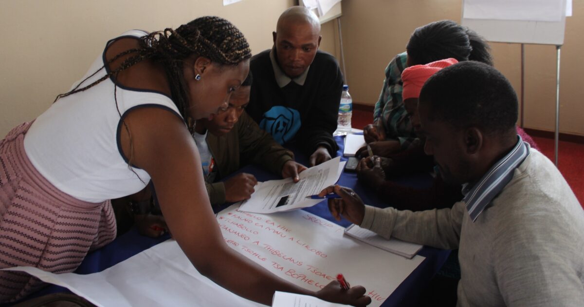 Gender Links | Lesotho: GL working hard to improve SRHR